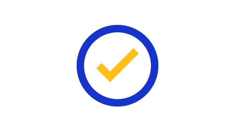 Icon for completed